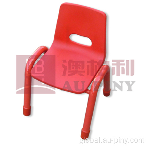 Kindergarten Kids Chair School Durable Plastic Kindergarten Kids Chair With Metal Manufactory